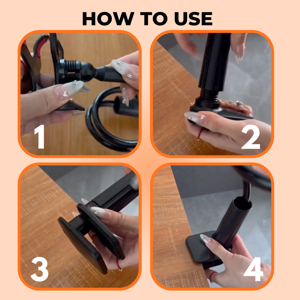 Ergonomic Mobile Phone Holder – Hands-Free Use