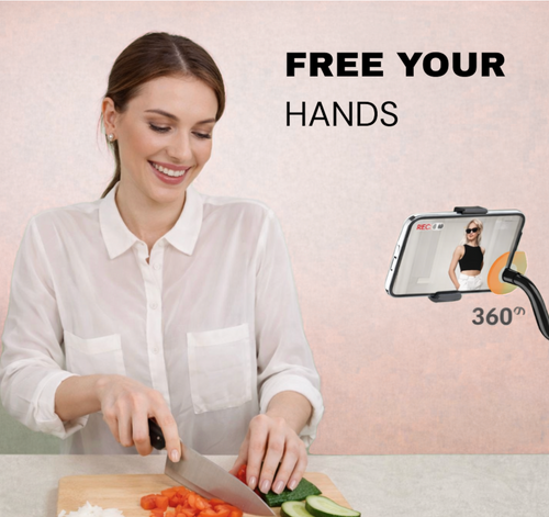 Ergonomic Mobile Phone Holder – Hands-Free Use